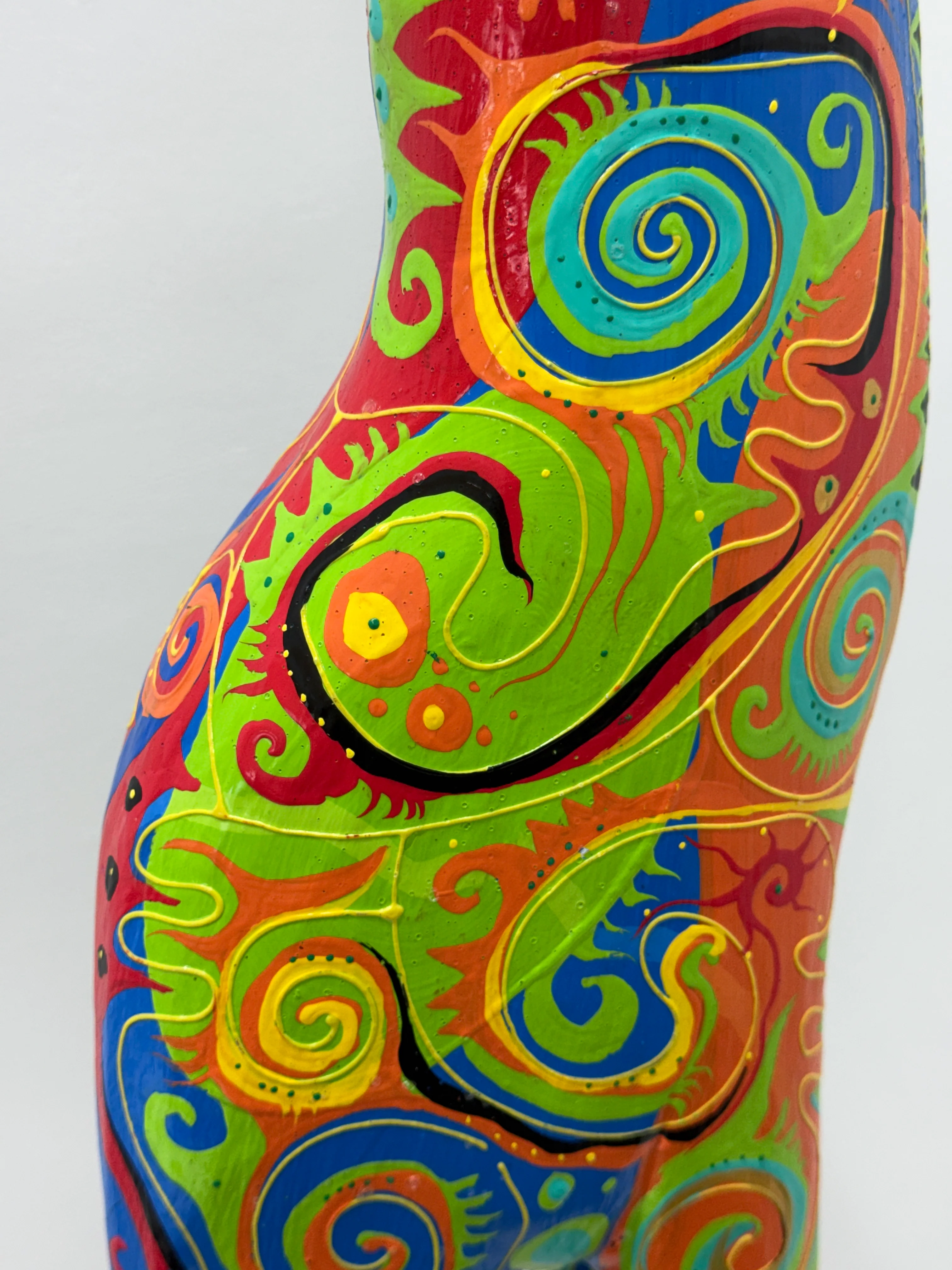 Crazy Giraffe - Large - Green MIx - Image 4