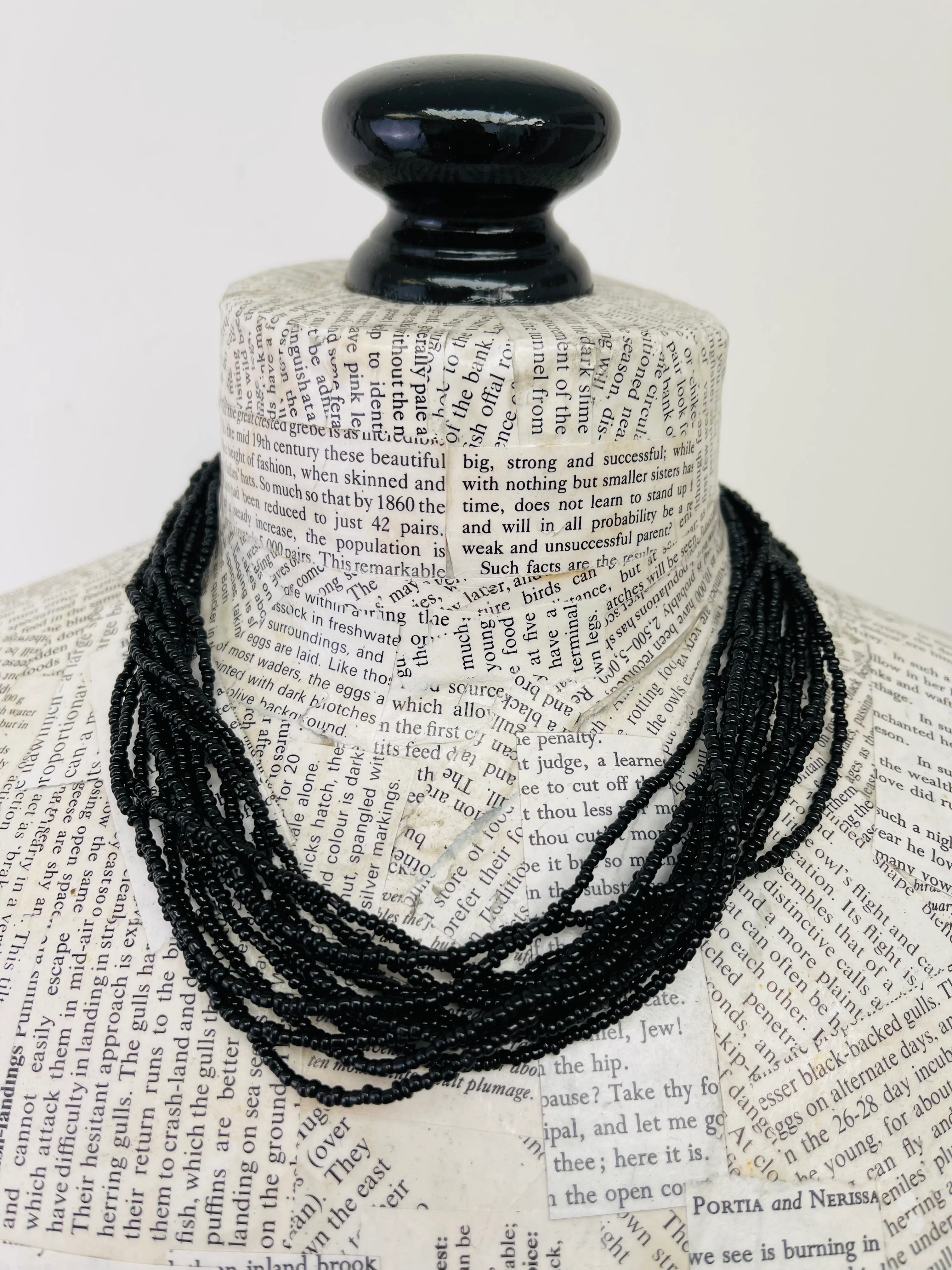 Sofiya Necklace - Black - Image 3